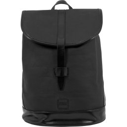 Backpack with top cover - black