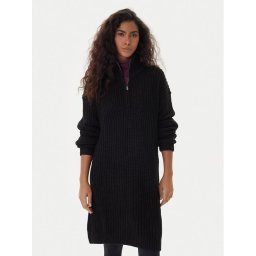 Roxy Плетена рокля Home Again SD ERJKD03535 Черен Regular Fit