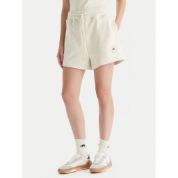 adidas by Stella McCartney Спортни шорти True Casuals JX6786 Бежов Loose Fit