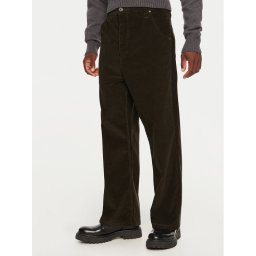 AMI Paris Текстилни панталони HTR102 CO0089 Кафяв Regular Fit