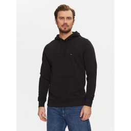 Tommy Hilfiger Суитшърт Essential MW0MW37235 Черен Regular Fit