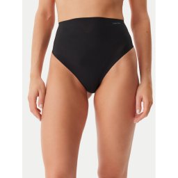 Calvin Klein Underwear Моделиращо бельо долна част Stay Put Mesh LV00QF8165 Черен