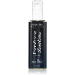 PheroStrong Massage Oil With Pheromones масажно олио с феромони за мъже Limited Edition 100 мл.