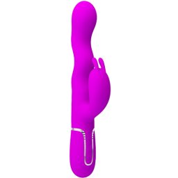 Мултифункционален вибратор за G-точка "PRETTY LOVE LAURSEN PURPLE" 25 см