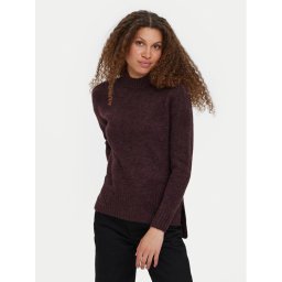 Vero Moda Пуловер 10269229 Виолетов Loose Fit