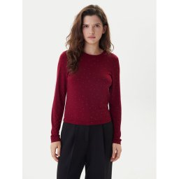 ONLY Блуза Zita 15358986 Бордо Regular Fit