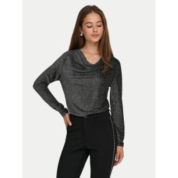 ONLY Блуза Rich 15360265 Сив Regular Fit