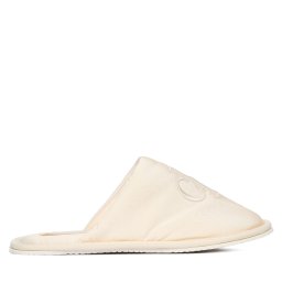 Пантофи Calvin Klein Jeans Slipper Satin Moire YW0YW02053 Екрю