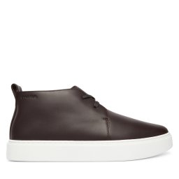 Сникърси Calvin Klein Hybrid Clean Cup Mid Boot Lth HM0HM02010 Бордо