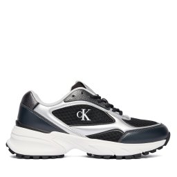 Сникърси Calvin Klein Hike Runner Lace Up Mesh Mix Met YW0YW02063 Цветен