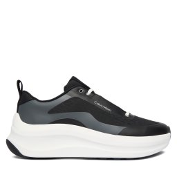 Сникърси Calvin Klein Chunky Runner Laceup Mix Aop YW0YW02077 Черен