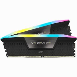CORSAIR VENGEANCE RGB DDR5 64GB (2 x 32GB) DDR5 6000 CL40-50-50-96 1.35V Intel XMP & AMD CMH64GX5M2D6000Z40