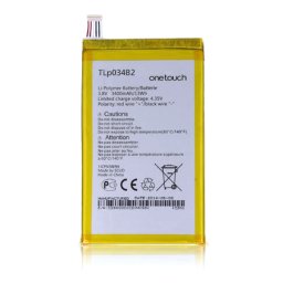Alcatel TLp034B2 Оригинална Батерия 3400mAh