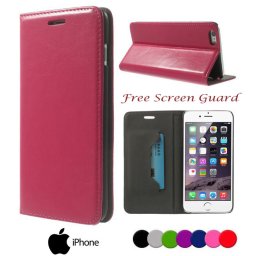 Apple iPhone 6 4.7 Wallet Кожен калъф + Протектор