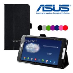 ASUS Fonepad 8 FE380CG Wallet Кожен Калъф + Протектор
