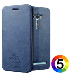 Asus Zenfone Selfie ZD551KL Mofi Vintage Кожен Калъф и Протектор