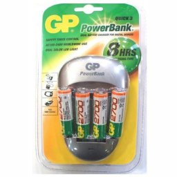GP PB550GS270 + 4 AA NiMH 2700mAh Зарядно устройство