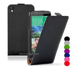 HTC Desire 816 Флип2 Кожен Калъф + Протектор