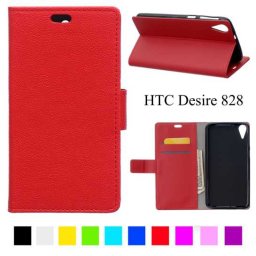 HTC Desire 828 Magnetic Кожен Калъф и Протектор