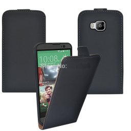 HTC One M9 Plus Флип Кожен Калъф и Скрийн Протектор