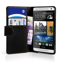 HTC One Mini M4 Wallet Калъф + Скрийн Протектор