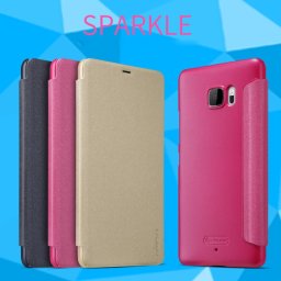 HTC U Ultra Nillkin Кожен калъф и Протектор