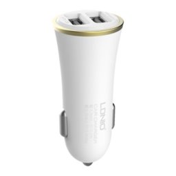 LDNIO DL-C28 Зарядно за Автомобил 12V - 24V 3.4A 2 USB Порта