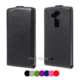 LG G4 Флип Кожен Калъф + Скрийн Протектор