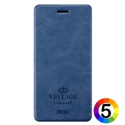 LG G6 Mofi Vintage Кожен Калъф и Протектор