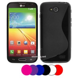 LG L90 D405 Силиконов Калъф + Скрийн Протектор