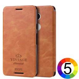 LG Nexus 5X Mofi Кожен Калъф и Протектор