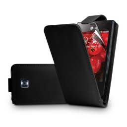 LG Optimus L3 II E430 Flip Калъф + Скрийн Протектор