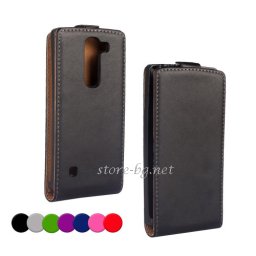 LG Spirit H422 H440Y H440N H420 Флип Кожен Калъф и Протектор