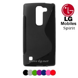 LG Spirit Силиконов Калъф + Скрийн Протектор