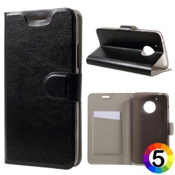 Motorola Moto G5 Magnetic Кожен Калъф и Протектор