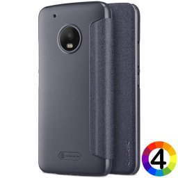 Motorola Moto G5 Plus Nillkin Кожен калъф и Протектор