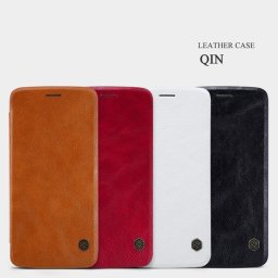 Motorola Moto Z Nillkin Кожен Калъф и Протектор