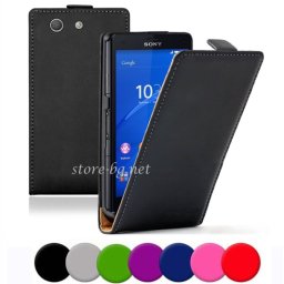 Sony Xperia Z3 Compact Флип Кожен Калъф + Протектор