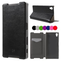 Sony Xperia Z5 Wallet Кожен Калъф и Протектор