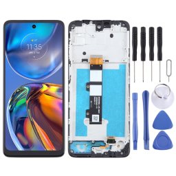 LCD Дисплей и Тъч Скрийн с Рамка за Motorola Moto E32