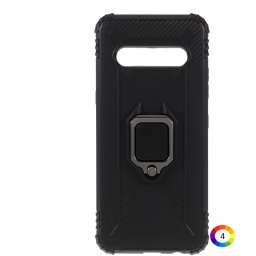 LG V60 ThinQ 5G Удароустойчив Finger Ring Калъф и Протектор
