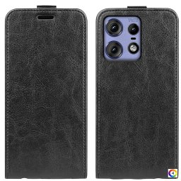 Motorola Edge 50 Pro 5G Flip3 Кожен Калъф и Скрийн Протектор