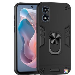 Motorola Moto G Play (2024) Удароустойчив Ring Holder2 Калъф и Протектор