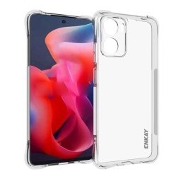 Motorola Moto G05 Удароустойчив ENKAY Силиконов Калъф и Протектор