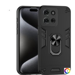 Motorola Moto G75 5G Удароустойчив Ring Holder Калъф и Протектор