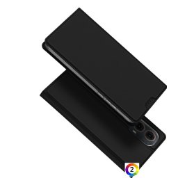 Motorola Moto G85 DUX DUCIS Кожен Калъф и Протектор