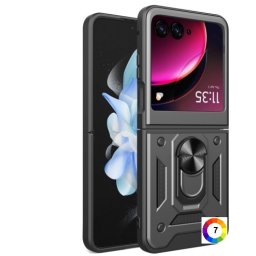 Motorola Razr 40 Ultra 5G Удароустойчив Ring Holder Калъф и Протектор