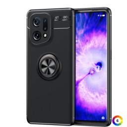 OPPO Find X5 Удароустойчив Ring Holder Калъф и Протектор