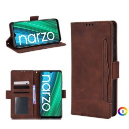 OPPO Realme Narzo 50A Wallet Калъф и Протектор