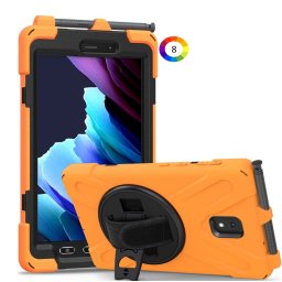 Samsung Galaxy Tab Active 3 T570/T575/T575N/T577 Tablet Case/Pen Slot /Hand Band/360° Swivel Kickstand Удароустойчив Калъф и Протектор